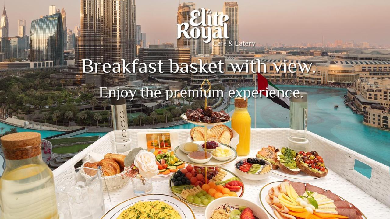 Elite Royal Apartment - Full Burj Khalifa & Fountain View - Premium Dubai Eksteriør bilde